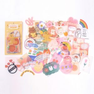 Washi Stickers Cute Cartoon Sticker Pack DIY Scrapbook Decoration