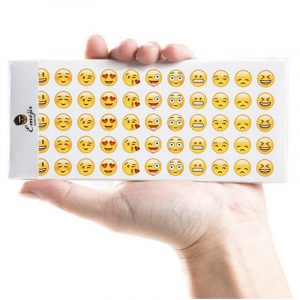 Cute Iphone Emoji Sticker Set 12 Pcs