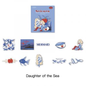 Daughter of the Sea PET Sticker Set for Bujo Bottle