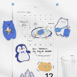 Cartoon Penguins PET Cute Stickers for Bujo Phone Laptop