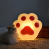cute silicone cat paw light