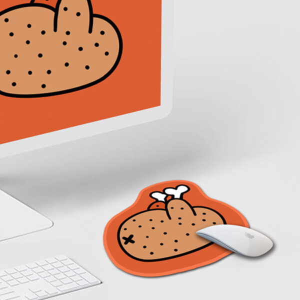 yummy chicken mouse mat