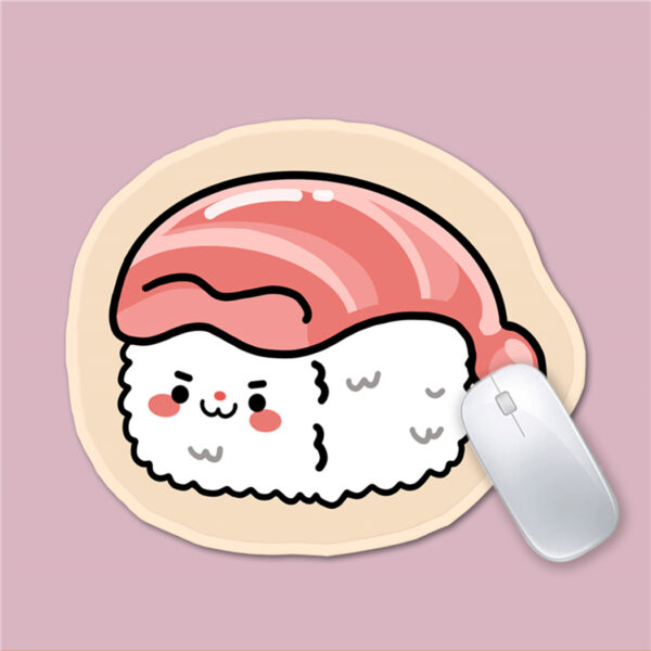 yummy sushi mouse pad