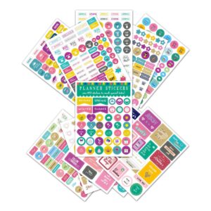 12 Sheets Decorative Bullet Journal Stickers Planner Sticker Set
